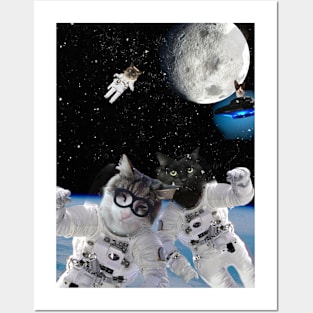 Space Cats Posters and Art